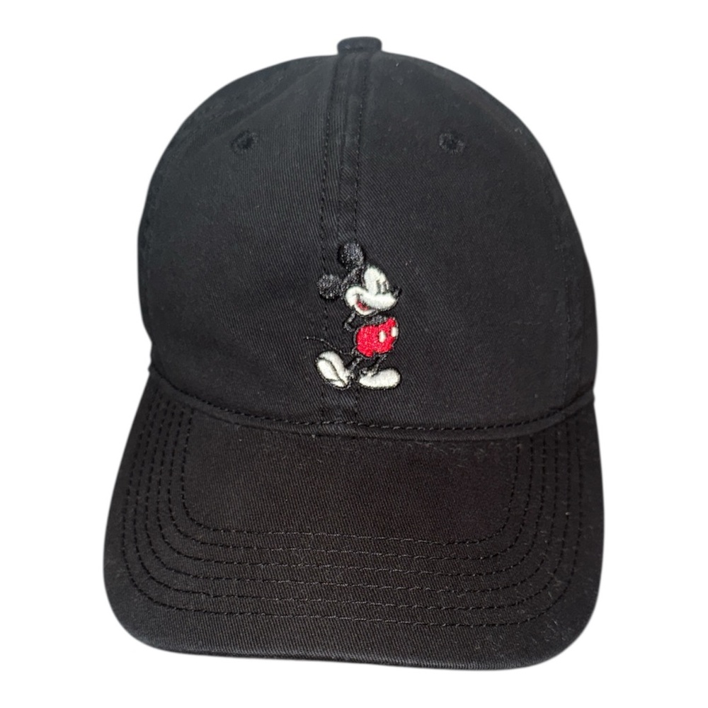 Disney Mickey Mouse Embroidered Washed Twill‎ Cotton Baseball Cap Size Large-XL